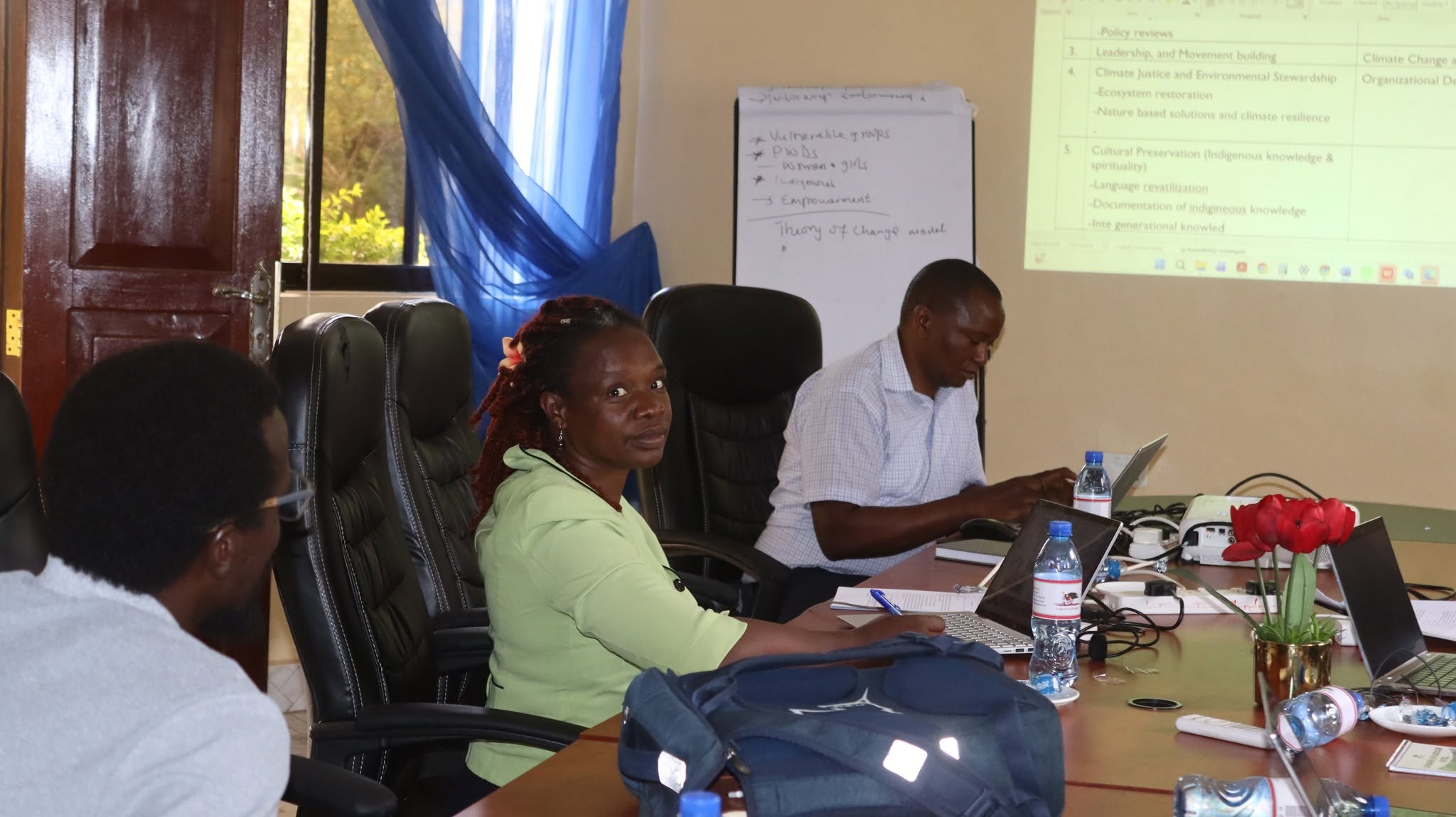 EIWEN team developing its strategic plan