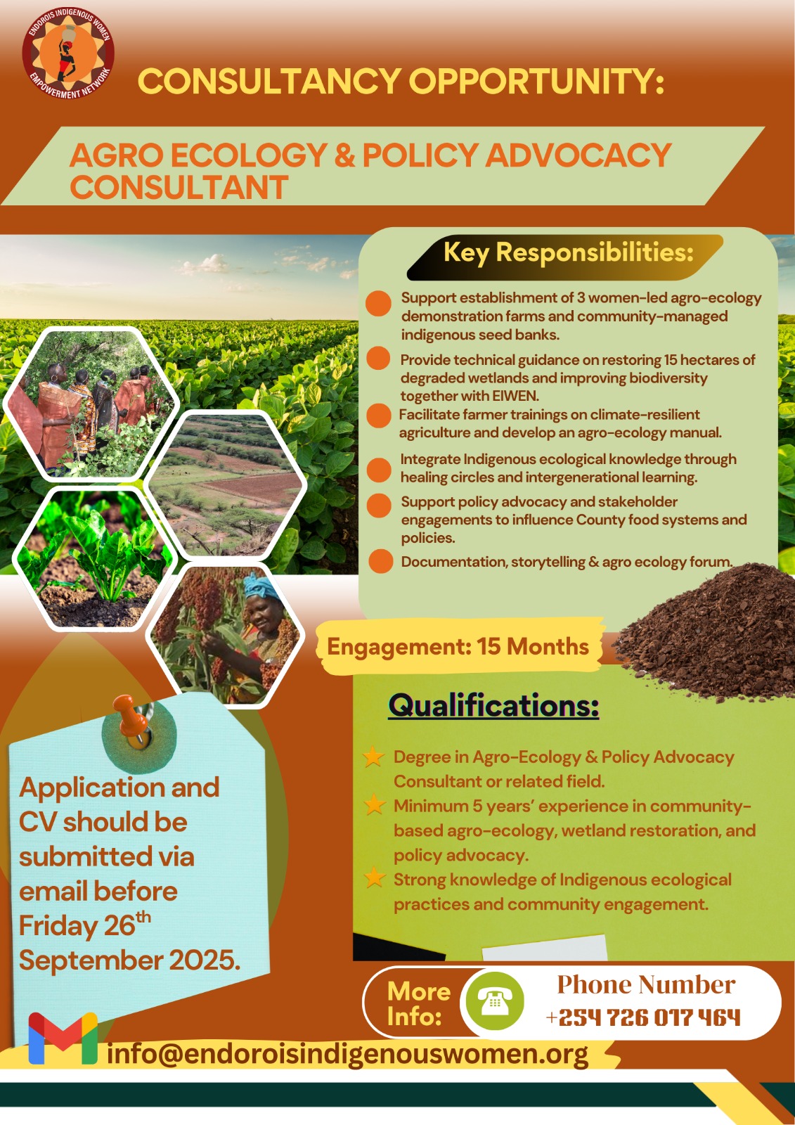 Endorois Indigenous People Consultancy Role