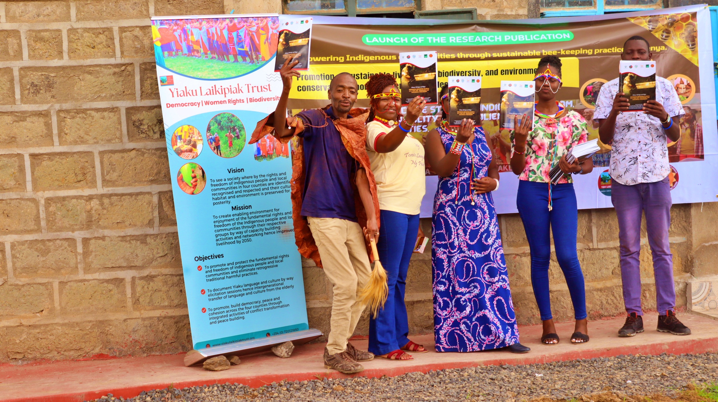 The project Empowering Indigenous Communities through Sustainable Beekeeping Practices in Kenya supported by SIEMENPUU